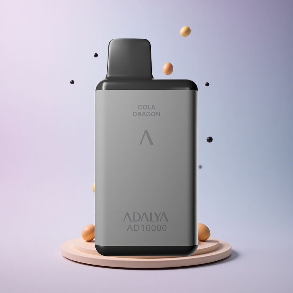 Adalya AD 10000 Space Gray Sandblasted Rubber 650mAh