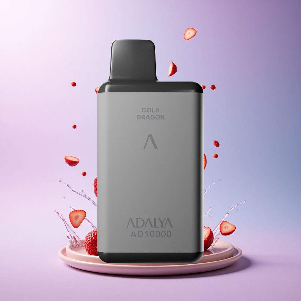 Adalya AD 10000 Strawberry Splash Space Gray 650mAh