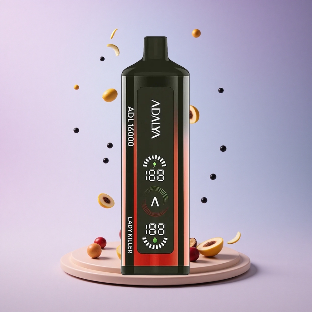 Adalya ADL 16000 PRO Lady Killer Steel Gradient 25ml 2% Nicotine