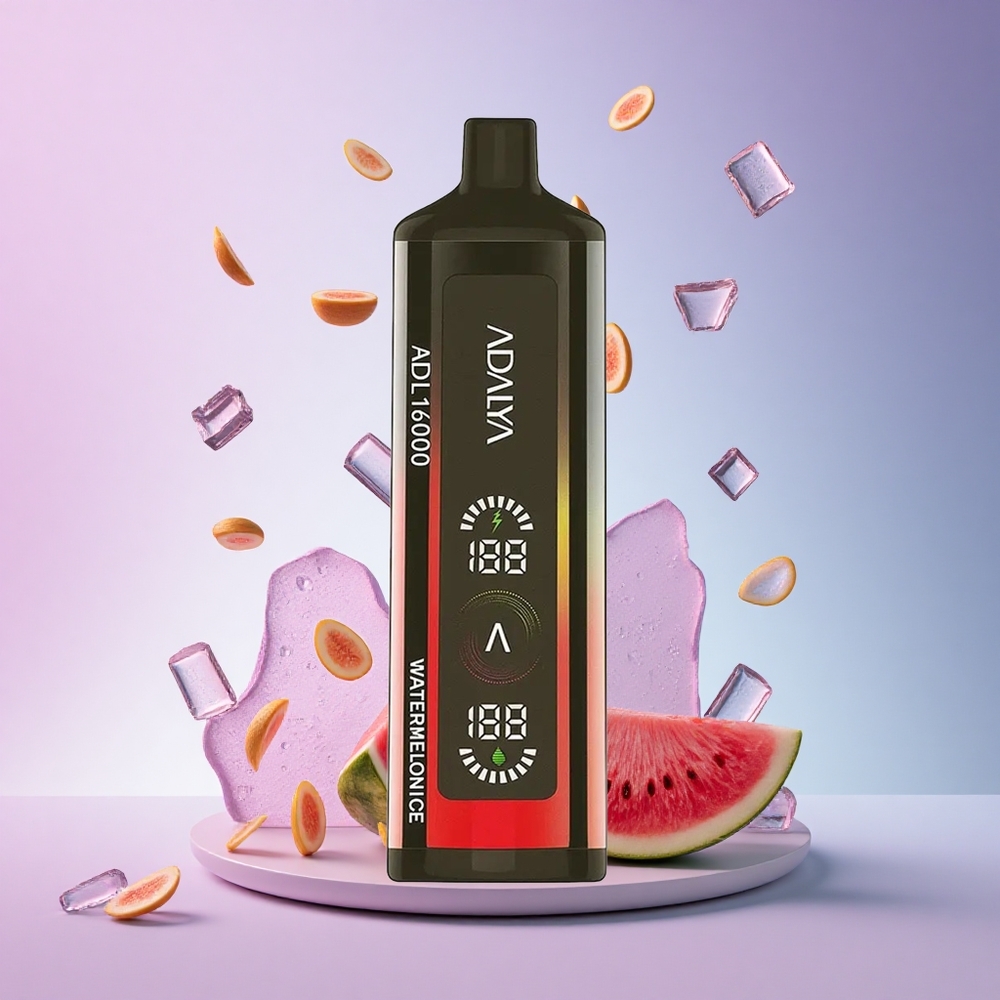 Adalya ADL 16000 PRO Watermelon Ice Steel Pipe 1000 mAh