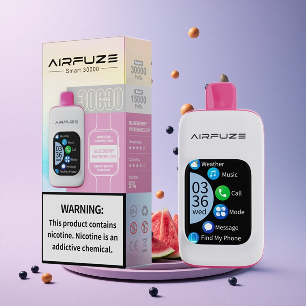 AirFuze Smart 30000 Blueberry Watermelon 5% Nicotine 900mAh Disposable Vape