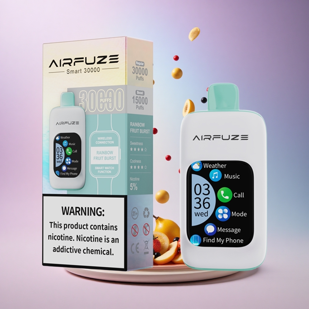 AirFuze Smart 30000 Rainbow Fruit Burst 5% Nicotine 900mAh