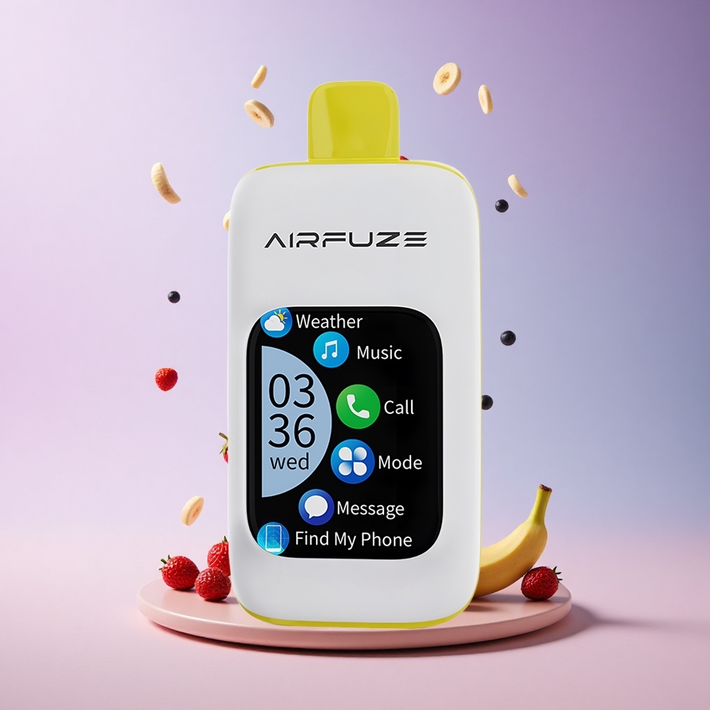 AirFuze Smart 30000 Strawberry Banana 5% Nicotine 900mAh Type-C