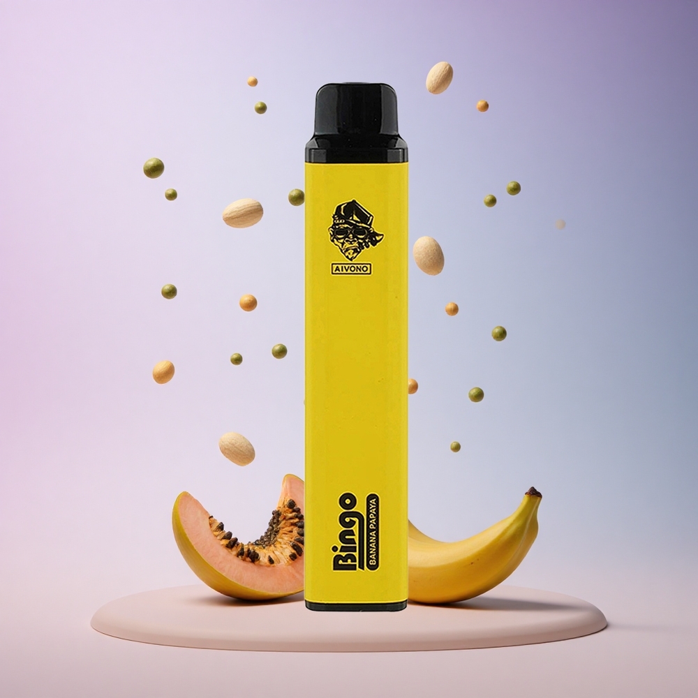 Aivono Aim Bingo 4000 Banana Papaya 10mL 1000mAh 5% Nicotine