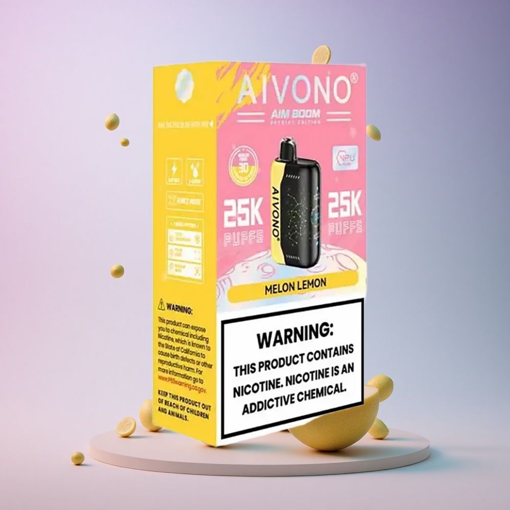 Aivono Aim Boom 25000 Melon Lemon 650mAh 1.2ohm