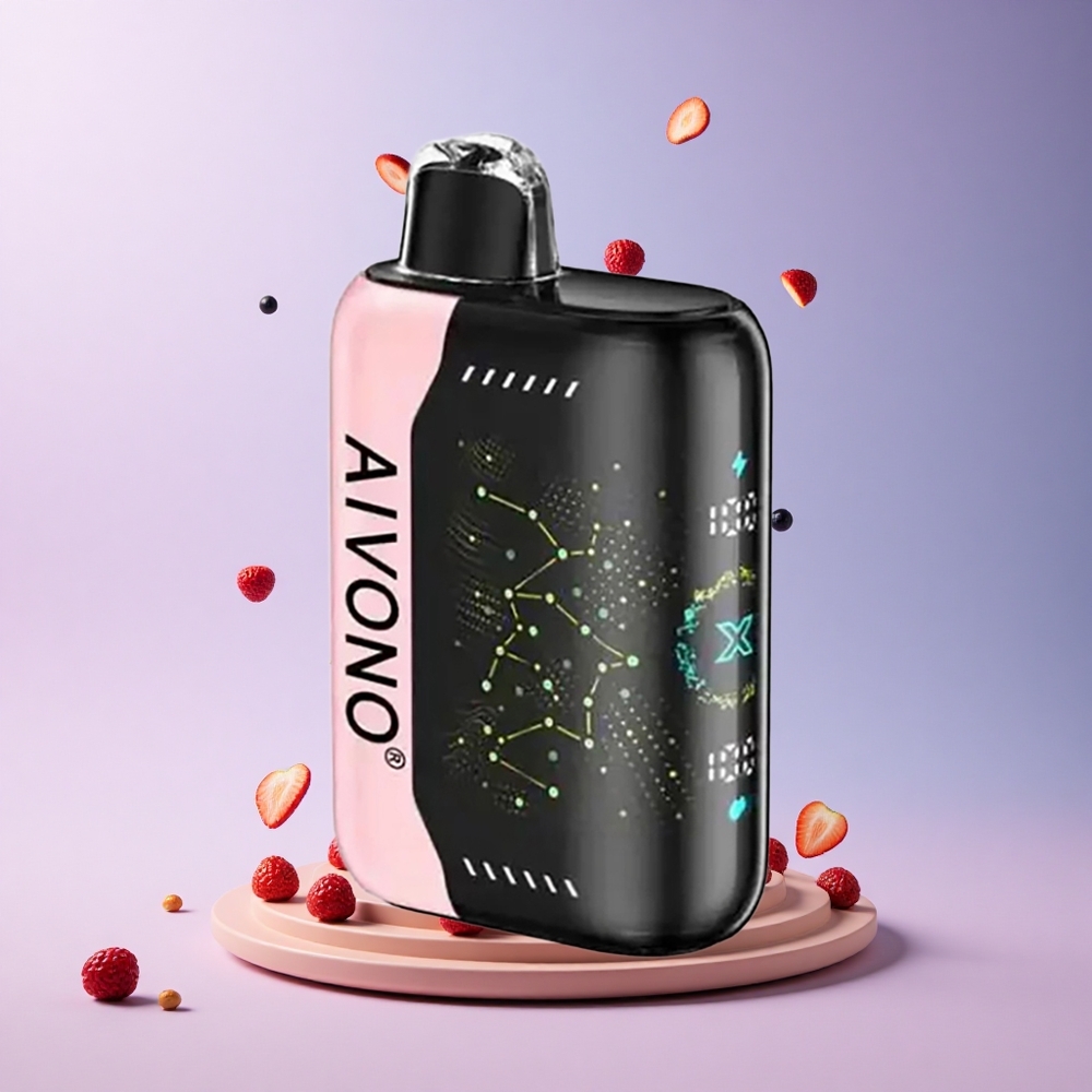 Aivono Aim Boom 25000 Strawberry B Pop 28ml 650mAh 0% Nicotine