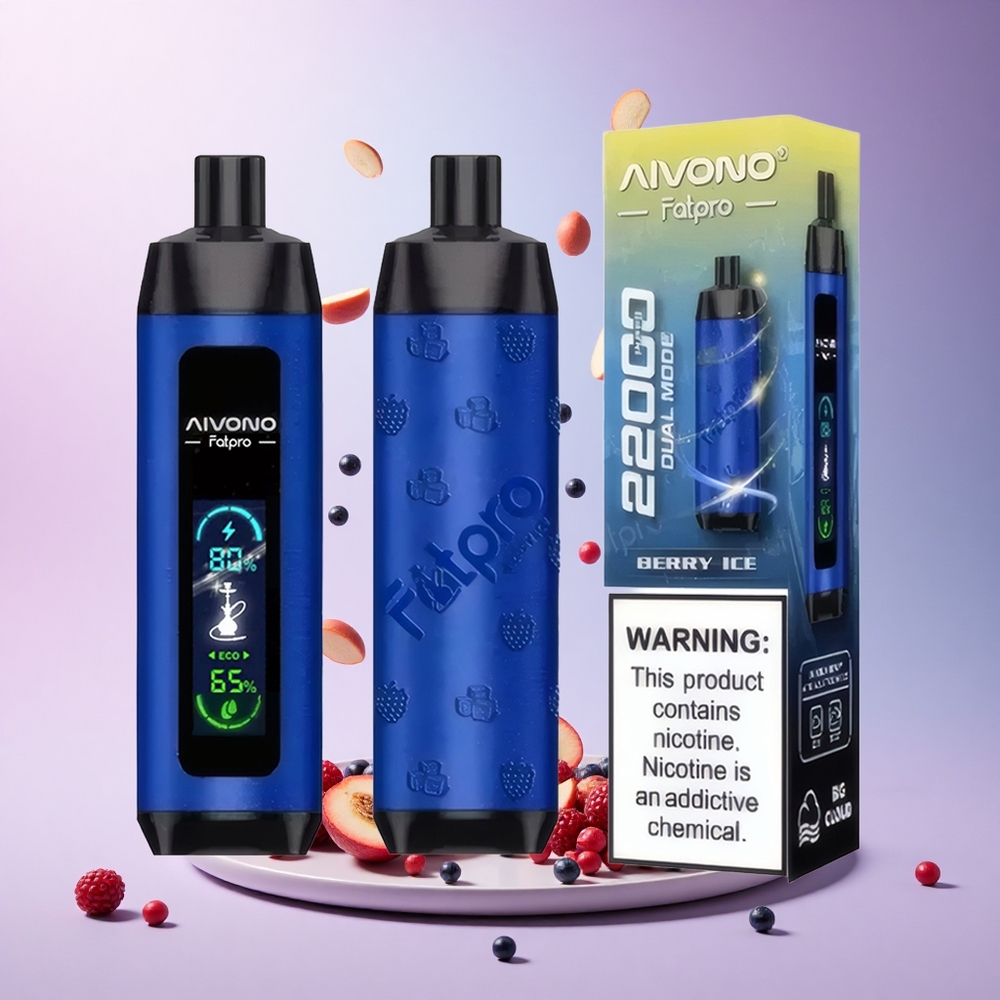 Aivono Aim Fatpro 22000 Berry Ice 5% Nicotine 600mAh 28ml