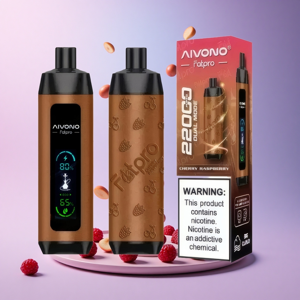 Aivono Aim Fatpro 22000 Cherry Raspberry 600mAh 5% Nicotine