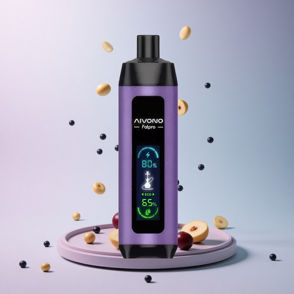 Aivono Aim Fatpro 22000 Grape Mint 5% Nicotine 600mAh