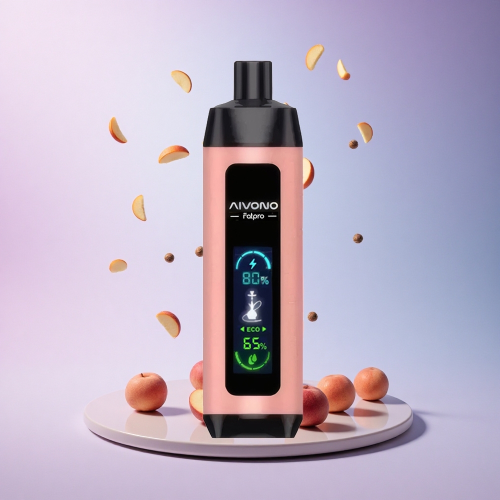 Aivono Aim Fatpro 22000 Peach Ice 5% Nicotine 600mAh