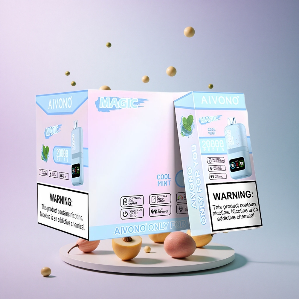 Aivono Aim Magic 20000 Cool Mint Dual Mesh LCD 600mAh