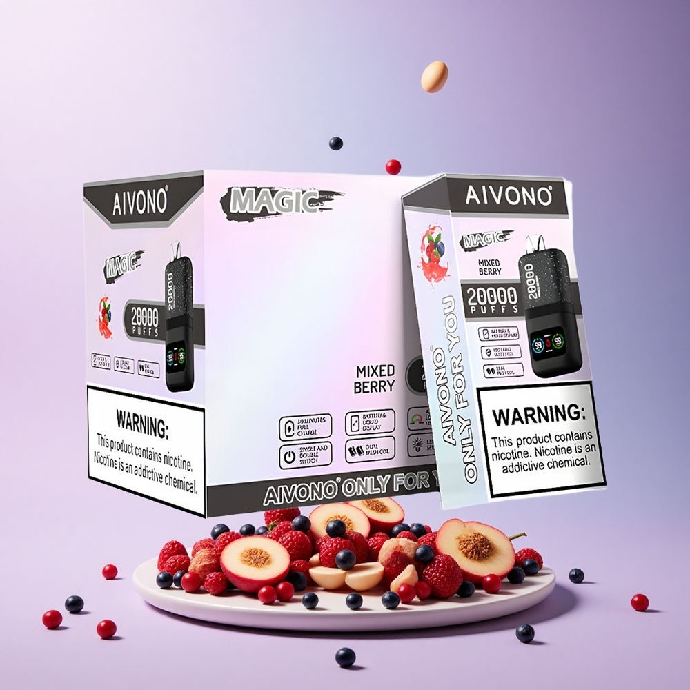 Aivono Aim Magic 20000 Mixed Berry Dual Mesh 600mAh Rechargeable
