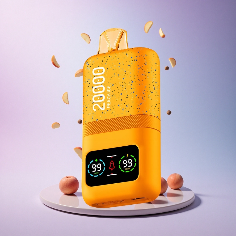 Aivono Aim Magic 20000 Peach Ice Dual Mesh LCD 600mAh