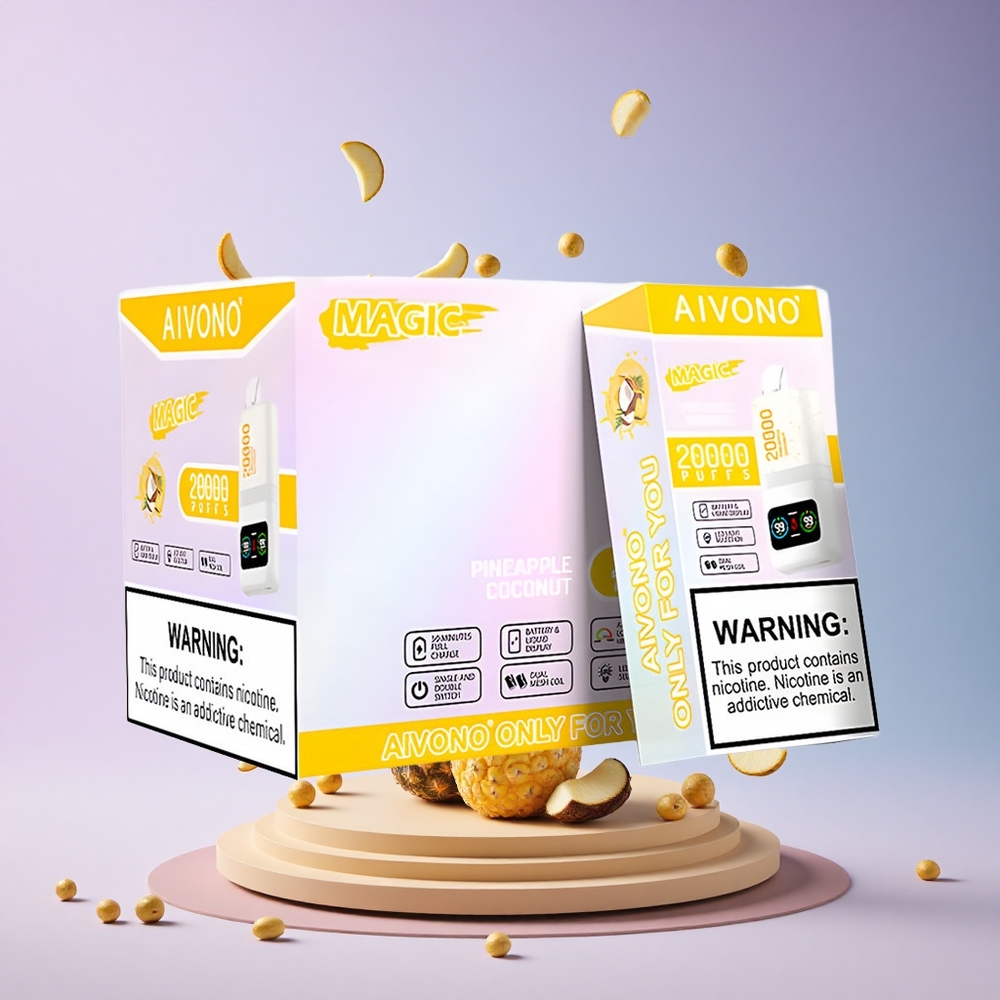 Aivono Aim Magic 20000 Pineapple Coconut Dual Mesh 600mAh 5% Nicotine