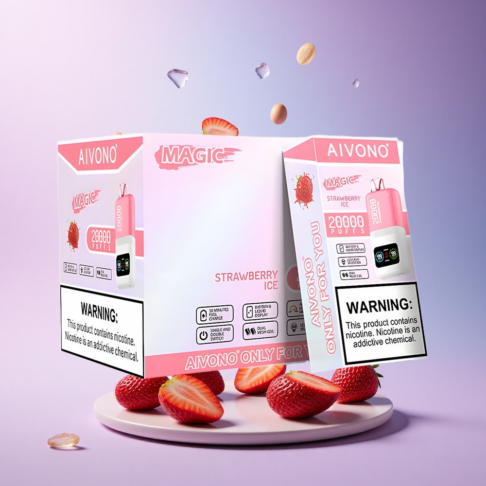 Aivono Aim Magic 20000 Strawberry Ice Dual Mesh 600mAh