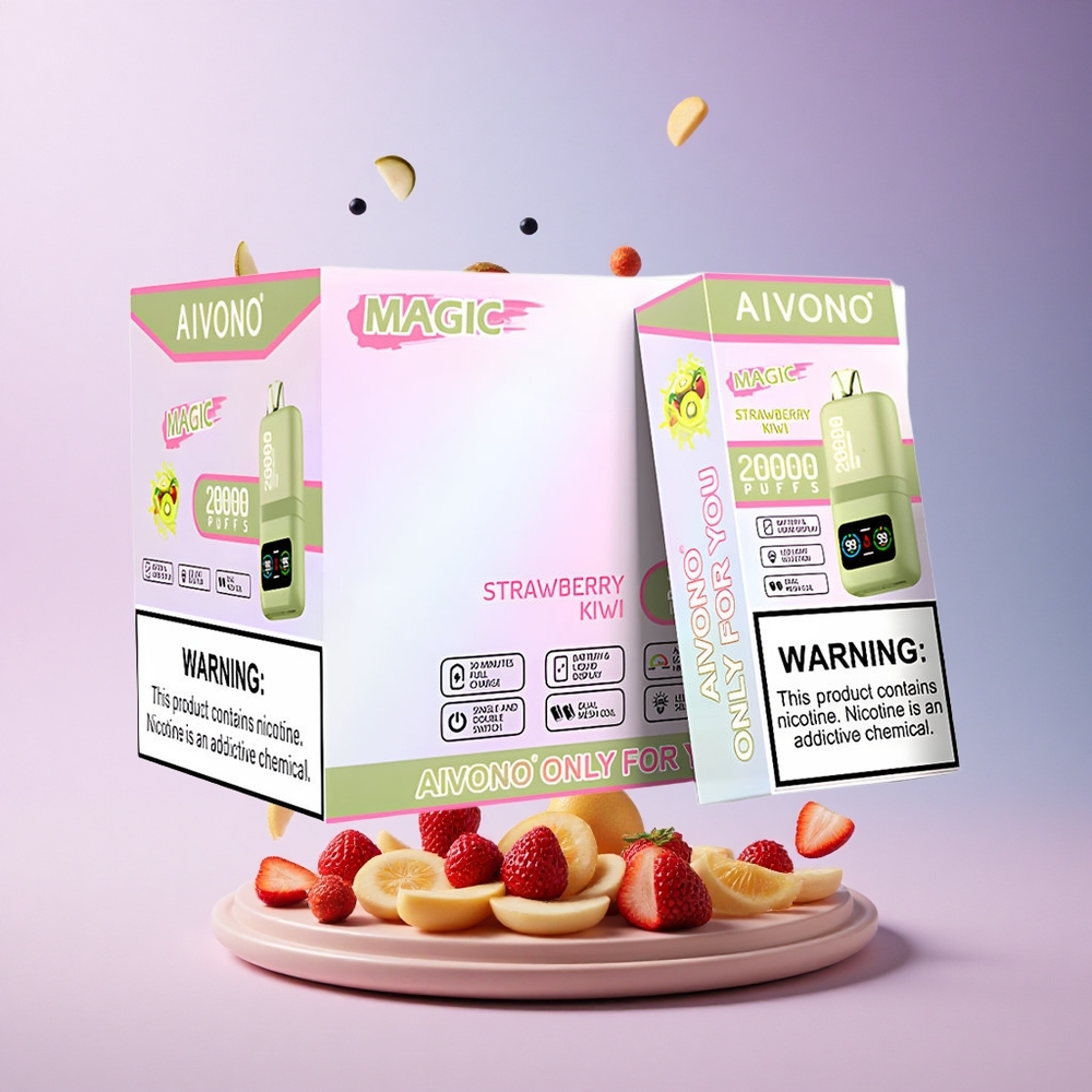 Aivono Aim Magic 20000 Strawberry Kiwi Dual Mesh 600mAh