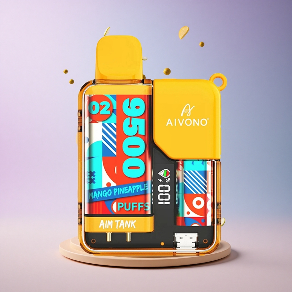 Aivono Aim Tank 9500 Mango Pineapple 650mAh 5% Nicotine