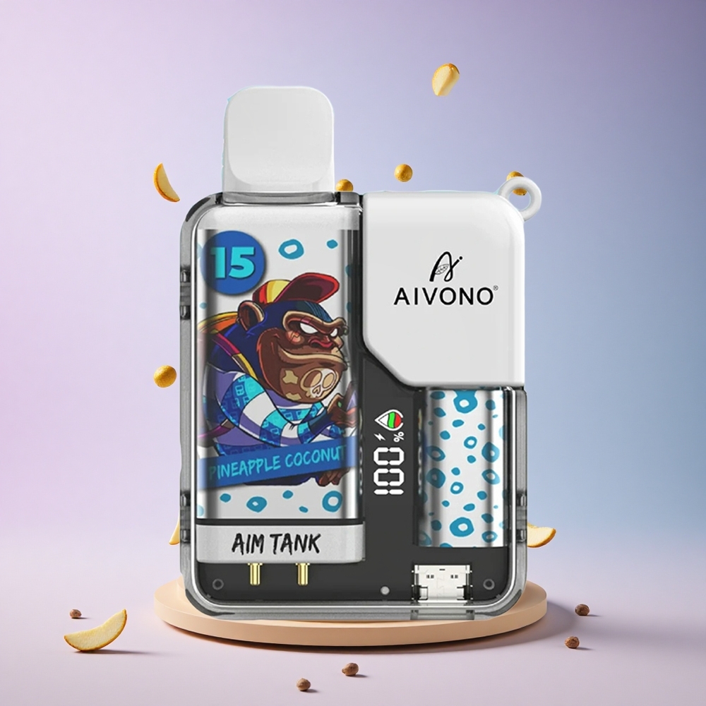 Aivono Aim Tank 9500 Pineapple Coconut 650mAh 5% Nicotine