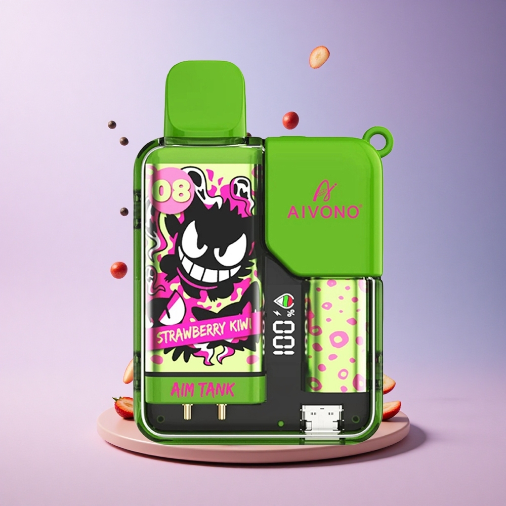 Aivono Aim Tank 9500 Strawberry Liwi 650mAh 5% Nicotine