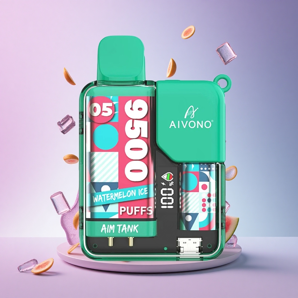 Aivono Aim Tank 9500 Watermelon Ice 650mAh LCD