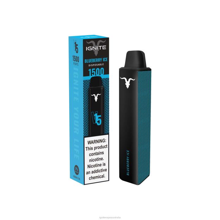 RP6R114 IGNITE V15 Vape Pen Ignite group Australia pty ltd - Menthol