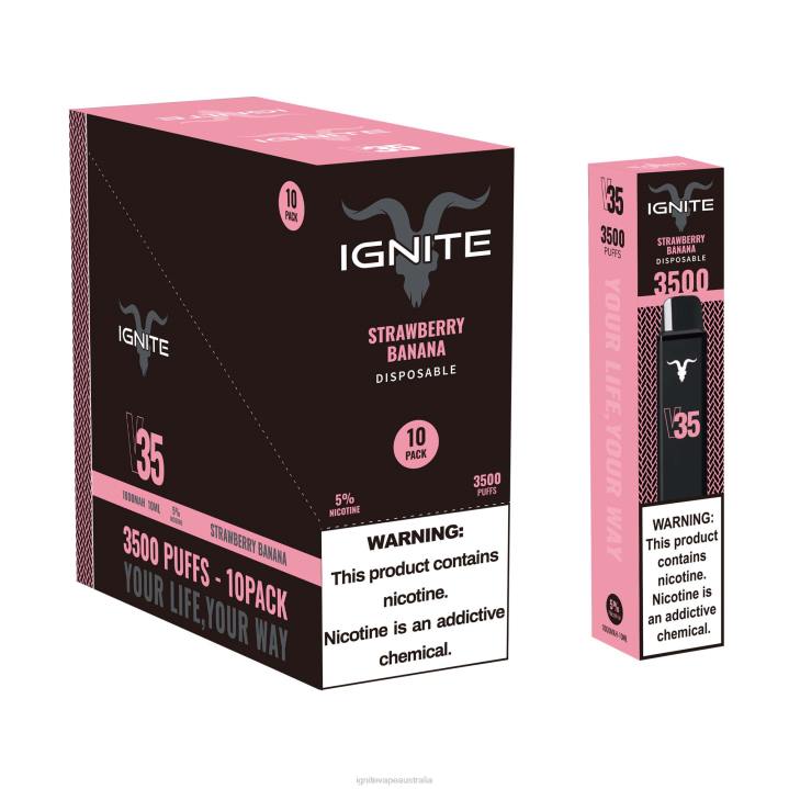 RP6R129 IGNITE V35 Vape Pen 10-Pack Ignite for sale - Watermelon Apple Ice
