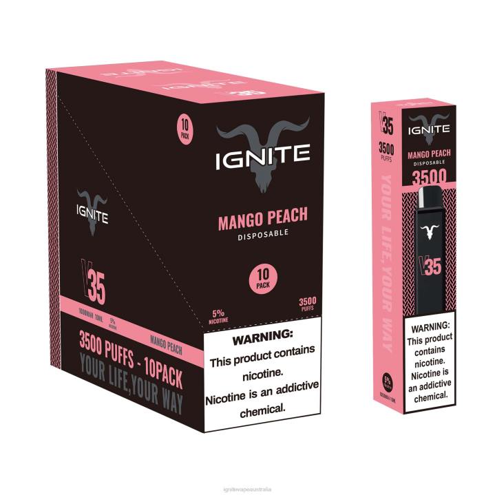 RP6R129 IGNITE V35 Vape Pen 10-Pack Ignite for sale - Watermelon Apple Ice