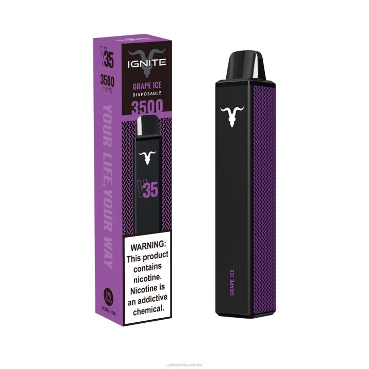 RP6R133 IGNITE V35 Vape Pen Ignite Australia Melbourne - Grape Ice