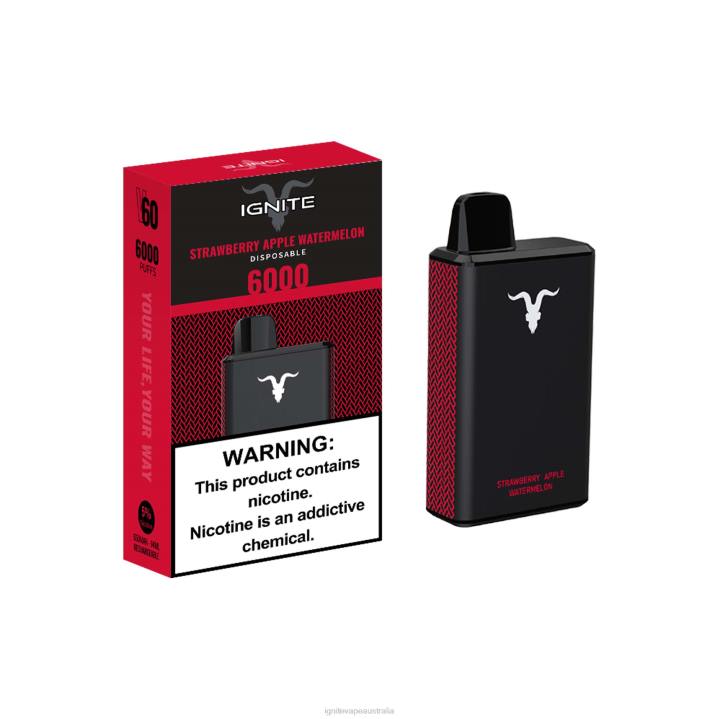 RP6R32 IGNITE V60 Vape Pen Ignite Australia - Grape Ice