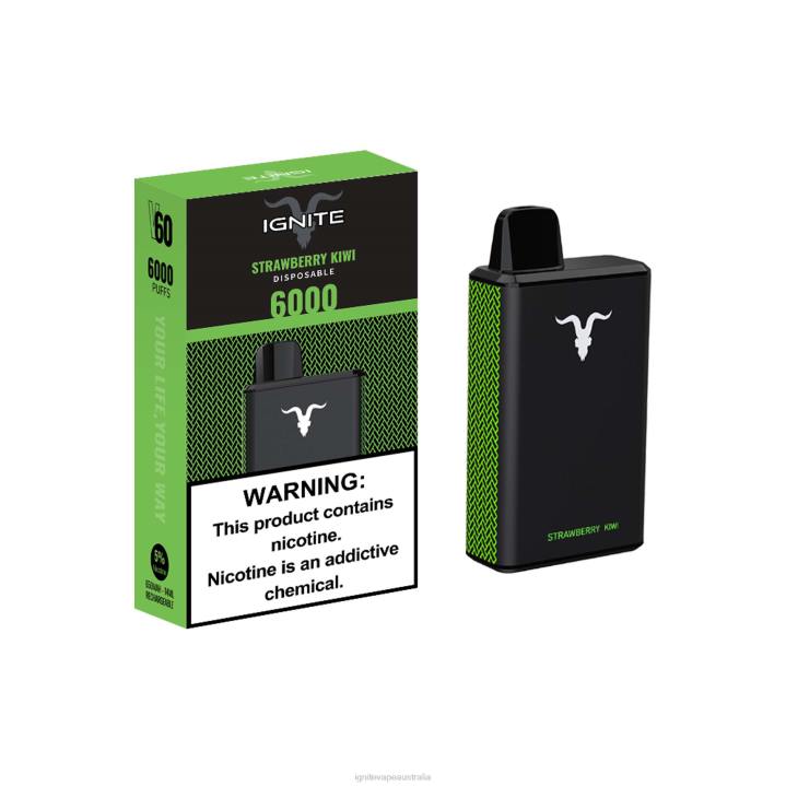 RP6R32 IGNITE V60 Vape Pen Ignite Australia - Grape Ice