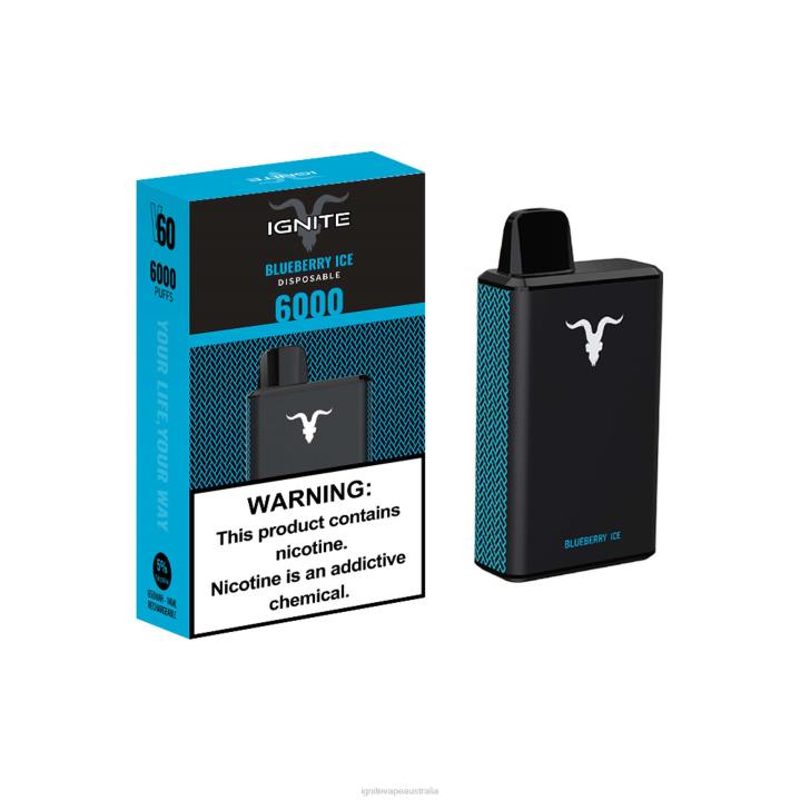 RP6R32 IGNITE V60 Vape Pen Ignite Australia - Grape Ice