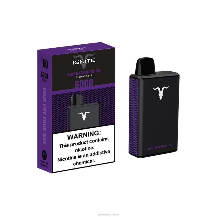 RP6R32 IGNITE V60 Vape Pen Ignite Australia - Grape Ice