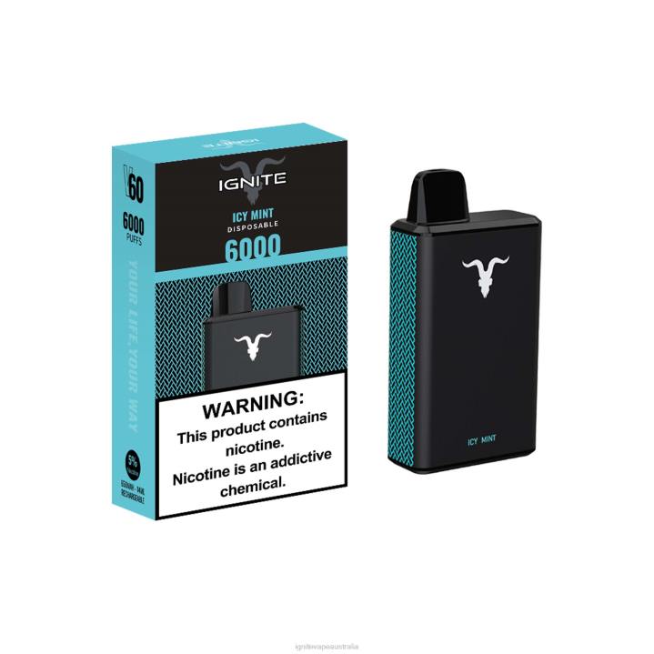 RP6R32 IGNITE V60 Vape Pen Ignite Australia - Grape Ice
