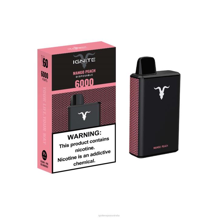 RP6R32 IGNITE V60 Vape Pen Ignite Australia - Grape Ice