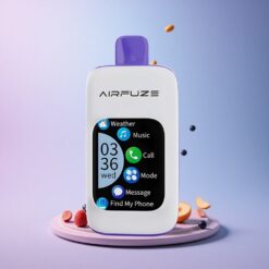 AirFuze Smart Pro 40000 Blue Razz Ice Rechargeable 900mAh Wireless Music