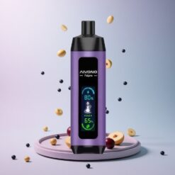 Aivono Aim Fatpro 22000 Grape Mint 5% Nicotine 600mAh