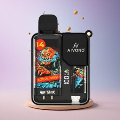 Aivono Aim Tank 9500 Tropical Mango 18ml 650mAh 5% Nicotine