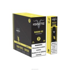 RP6R11 IGNITE V15 Vape Pen 10-Pack Ignite vape Australia - Banana Ice
