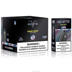 RP6R6 IGNITE V80 Vape Pen 10-Pack Ignite vape flavours - Banana Cherry